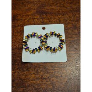 Mardi Gras Earrings